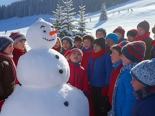 La favola del pupazzo di neve