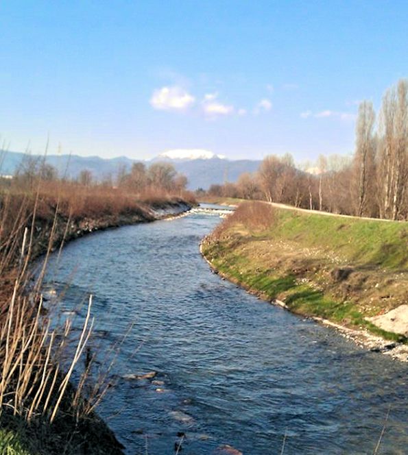 Il fiume Mella tra Fornaci e Castelmella